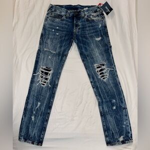 NWT Men’s True Religion Rocco Jeans. Relaxed Skinny Jeans